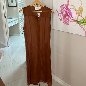 New Maeve sheer dress from Anthropology in size 12